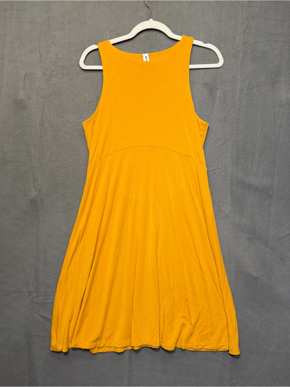 ATHLETA GOLD YELLOW SLEEVELESS SANTORINI THERA DRESS Size Medium D85
